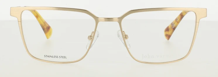 John Varvatos stainless steel frame — original 2D product photo